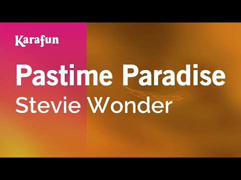 Stevie Wonder - Pastime Paradise