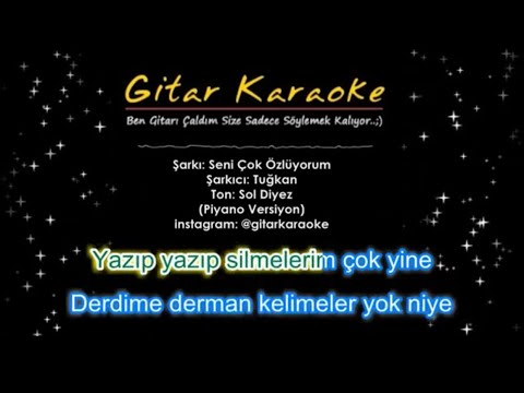 Tuğkan - Seni Çok Özlüyorum (Piyano Versiyon)