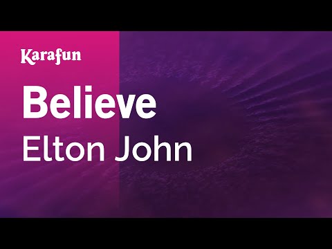 Elton John - Believe