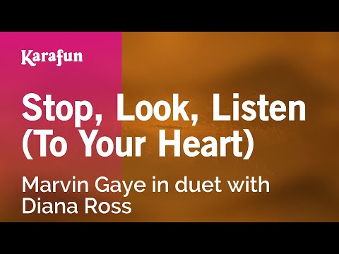 Marvin Gaye & Diana Ross - Stop, Look, Listen (To Your Heart)