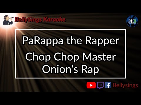 PaRappa the Rapper - Chop Chop Master Onion's Rap