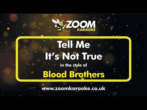 Blood Brothers - Tell Me It's Not True (Original London Cast)