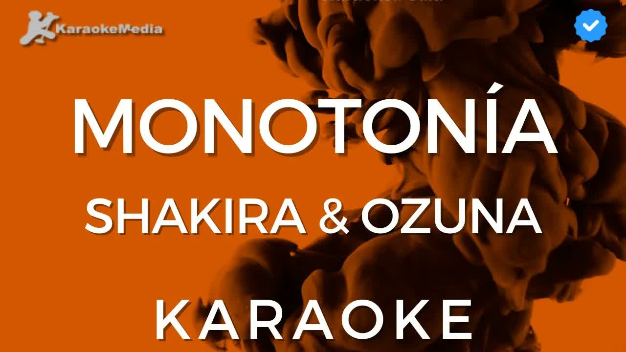 Shakira & Ozuna - Monotonía