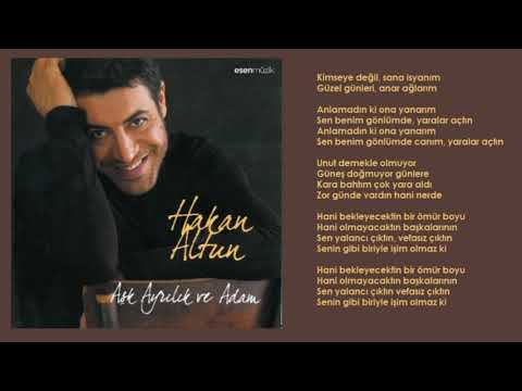 Hakan Altun - Hani Bekleyecektin (Orjinal Karaoke)