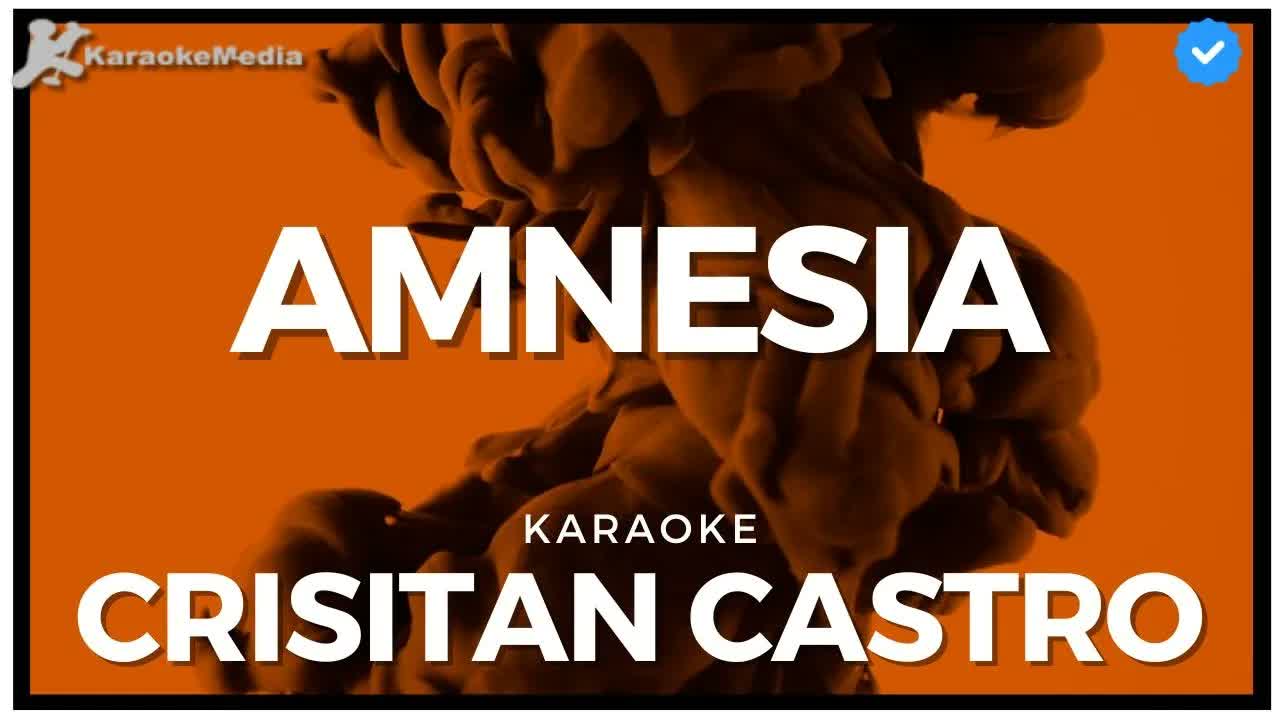 Cristian Castro - Amnesia