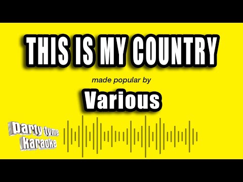 Various - This Is My Country