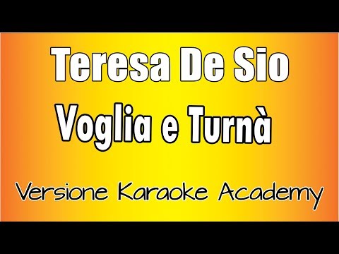 Teresa De Sio - Voglia e Turnà