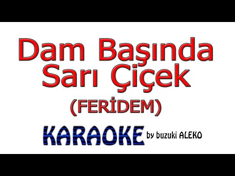 Feridem Dam Başında Sarı Çiçek