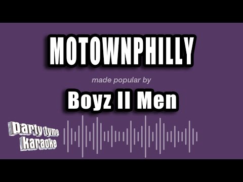 Boyz II Men - Motownphilly