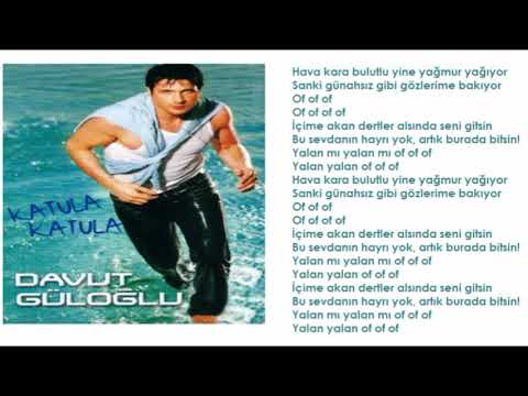 Davut Güloğlu - Yalan Mı