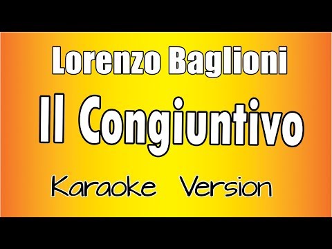 Lorenzo Baglioni - Il Congiuntivo