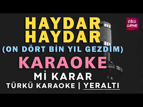 Haydar Haydar (Yeraltı) Türküler Müzikler | On Dört Bin Yıl Gezdim Pervanelikte - Mi