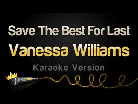 Vanessa Williams - Save The Best For Last