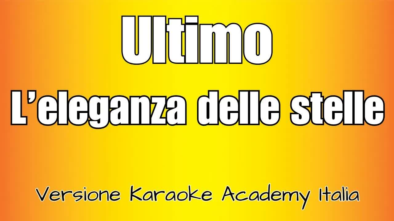 Ultimo - L'eleganza delle stelle