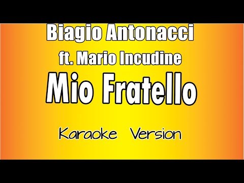 Biagio Antonacci ft Mario Incudine - Mio Fratello