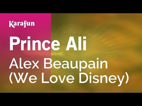 Alex Beaupain (We Love Disney) - Prince Ali