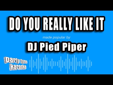 DJ Pied Piper - Do You Really Like It
