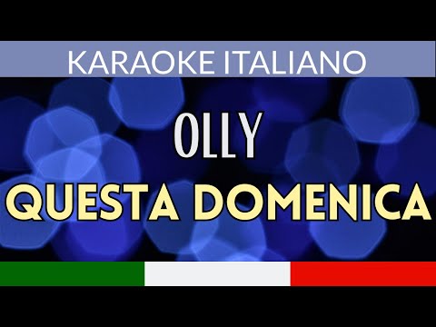 Olly - Questa domenica (versione strumentale con testo)