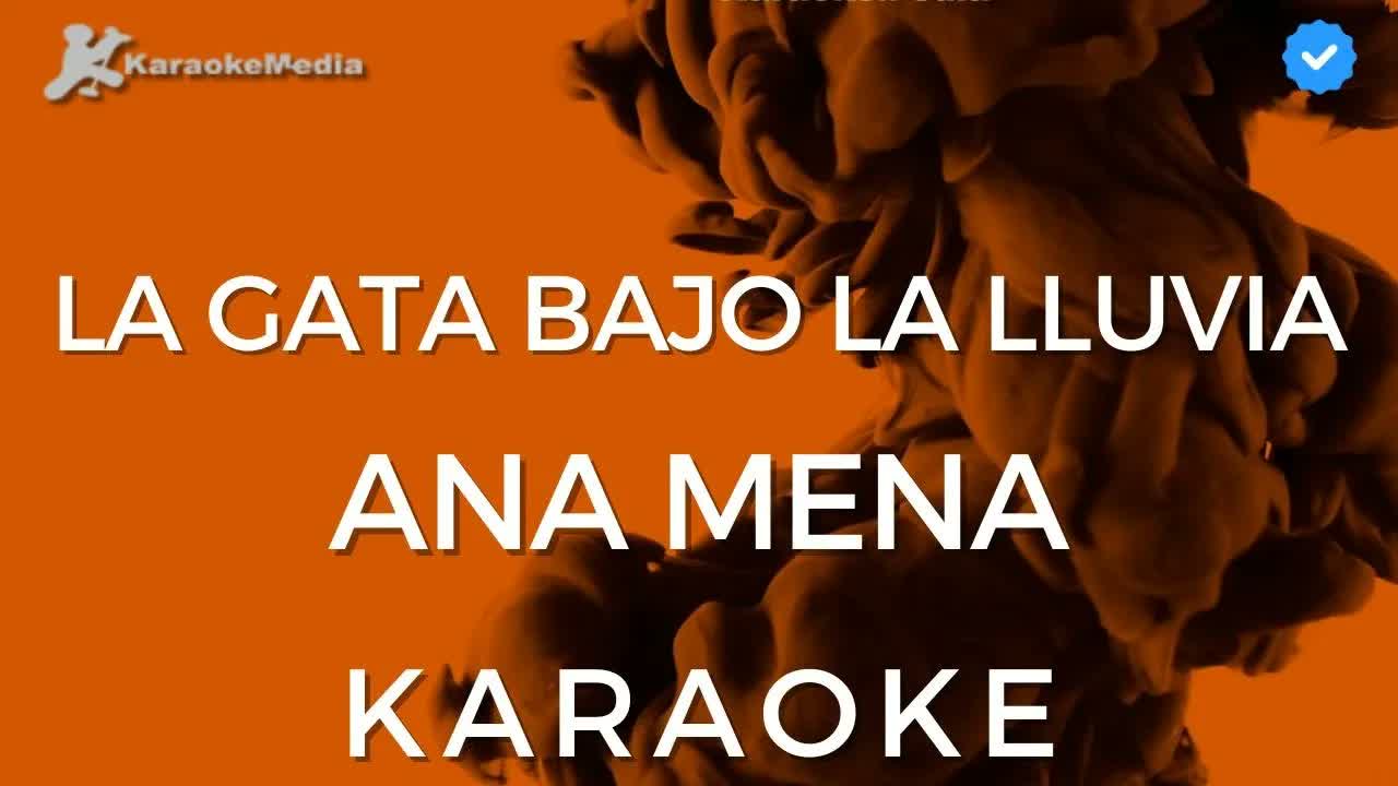 Ana Mena - La gata bajo la lluvia