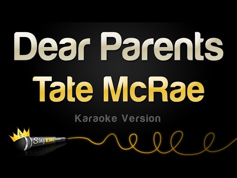 Tate McRae - Dear Parents