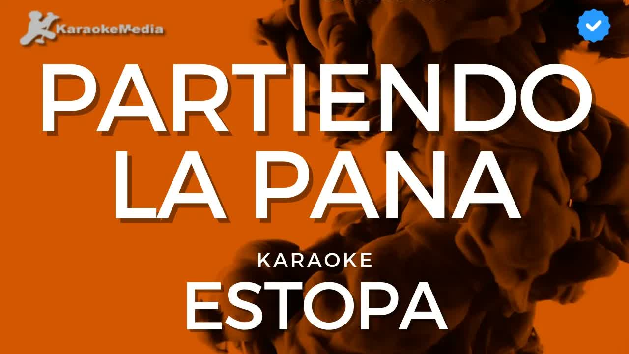 Estopa - Partiendo la pana | Instrumental y letra