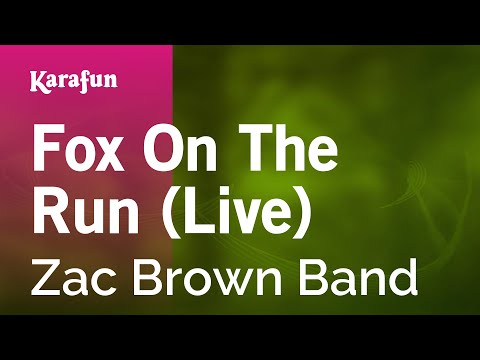 Zac Brown Band - Fox On The Run (live)