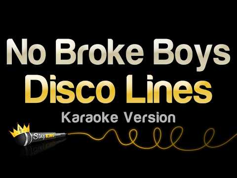 Disco Lines - No Broke Boys
