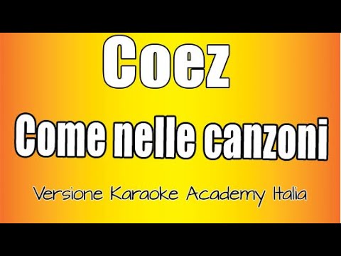 Coez - Come nelle canzoni