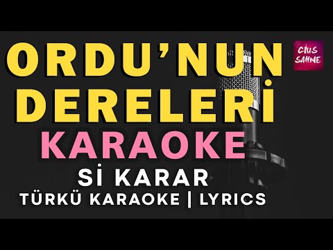 Ordu'nun Dereleri - Si
