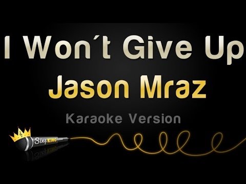 Jason Mraz - I Won't Give Up