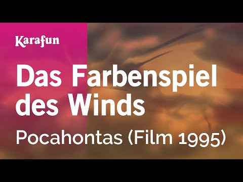 Pocahontas (1995 film) - Das Farbenspiel des Winds