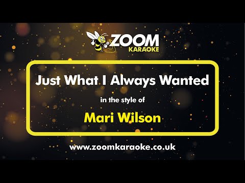 Mari Wilson - Just What I Always Wanted