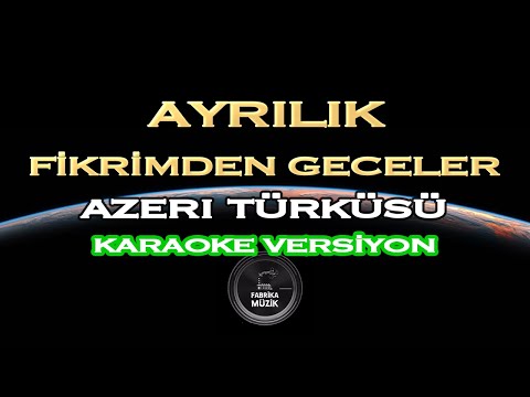 TRAP KARAOKE - Fikrimden geceler (Ayrılık)