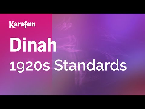 1920s Standards - Dinah