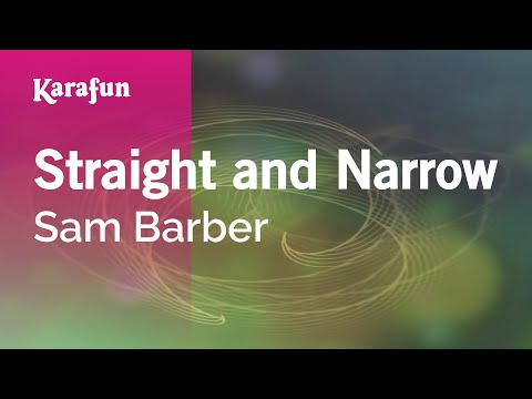 Sam Barber - Straight and Narrow