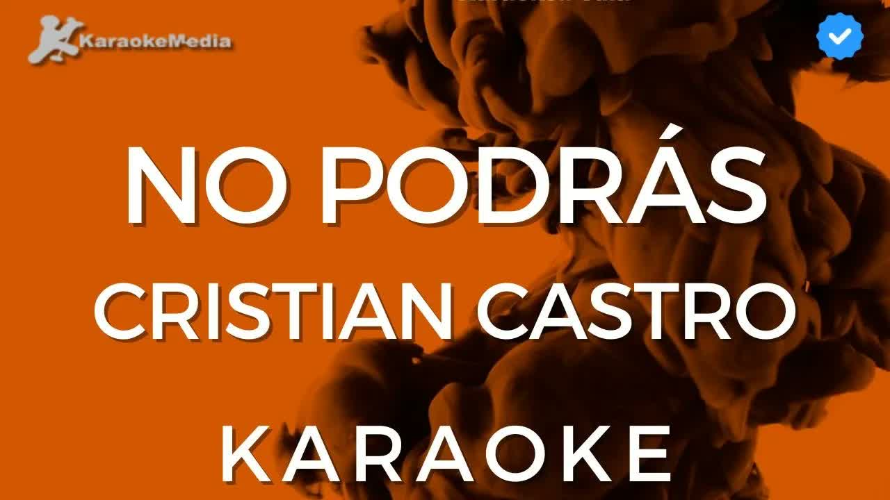 Cristian Castro, No podrás