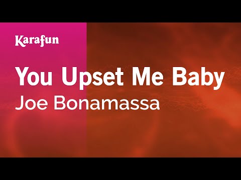 Joe Bonamassa - You Upset Me Baby