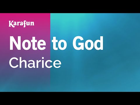 Charice - Note to God