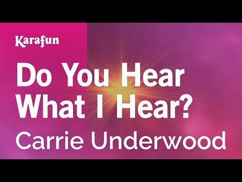 Carrie Underwood - Do You Hear What I Hear?