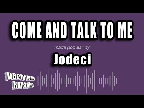 Jodeci - Come And Talk To Me