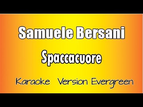 Samuele Bersani - Spaccacuore