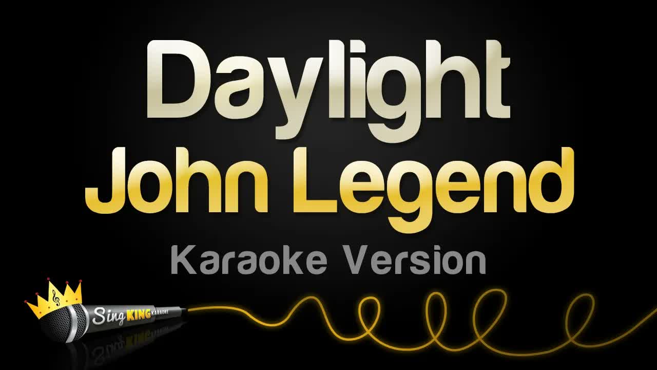 John Legend - Daylight
