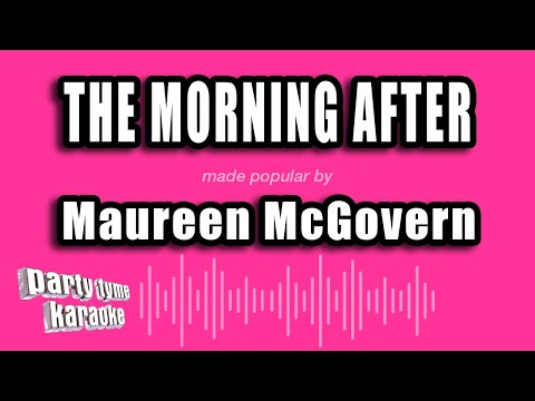 Maureen McGovern - The Morning After