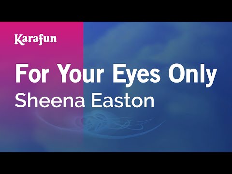 James Bond (Sheena Easton) - For Your Eyes Only