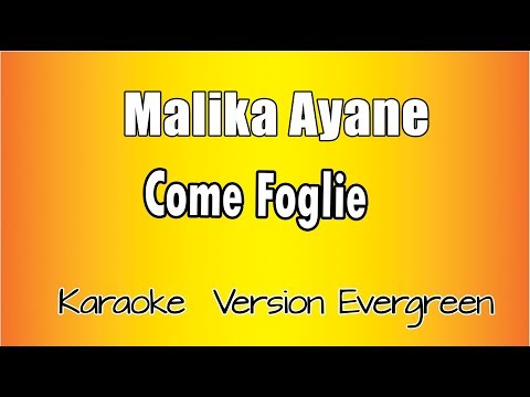 Malika Ayane - Come Foglie(versione Karaoke Academy Italia)