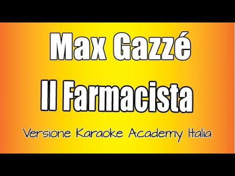 Max Gazzè - Il Farmacista