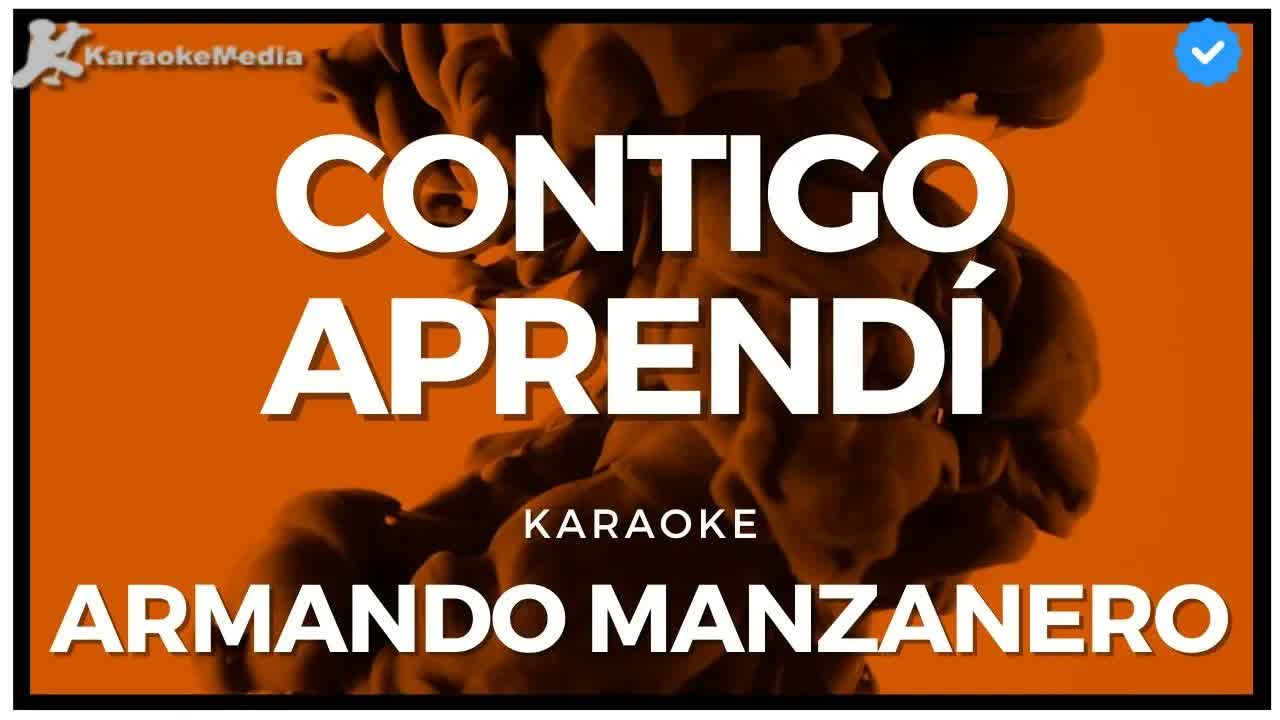 Armando Manzanero - Contigo aprendí