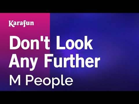 M People - Don't Look Any Further
