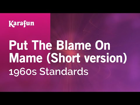 1960s Standards - Put the Blame on Mame