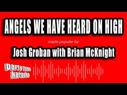 Josh Groban with Brian McKnight - Angels We Have Heard On High